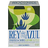 Rey Azul Rtd Lime Cans - 4-12 FZ - Image 3