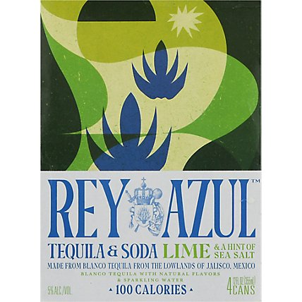 Rey Azul Rtd Lime Cans - 4-12 FZ - Image 6