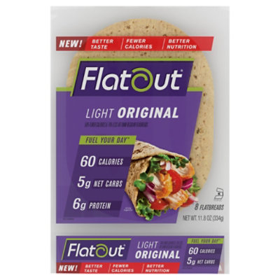 Flatout Original Light Flatbread - 11.8 Oz - Image 3