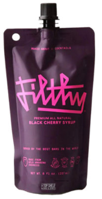 Filthy Black Cherry Syrup - 8 OZ - Image 1