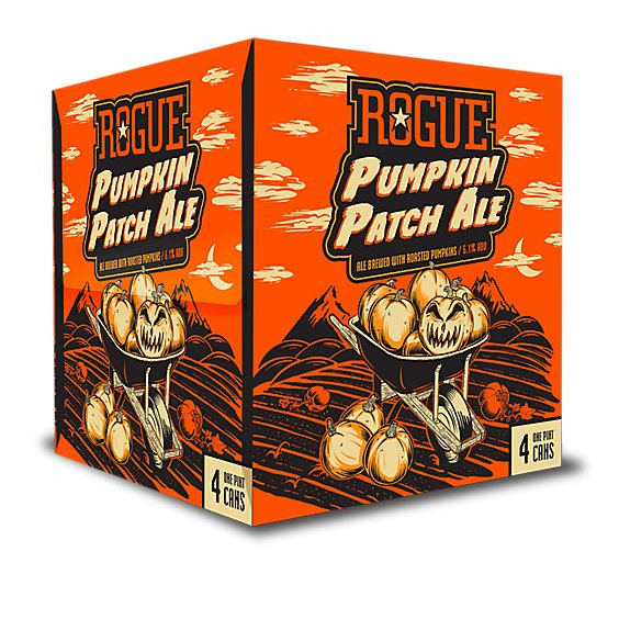Rogue Pumpkin Patch Ale In Cans - 4-16 FZ