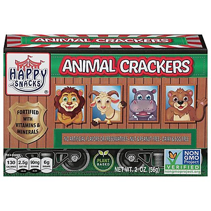 Happy Snacks Animal Crackers Vanilla - 2 OZ - Image 1