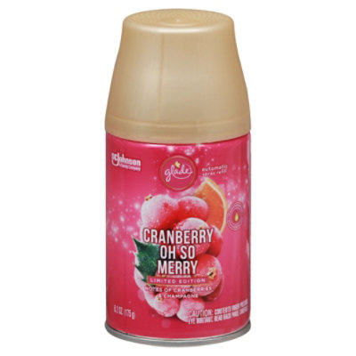 Glade Limited Edition Cookie Caramel Rush Automatic Spray Refill - 6.2 Oz