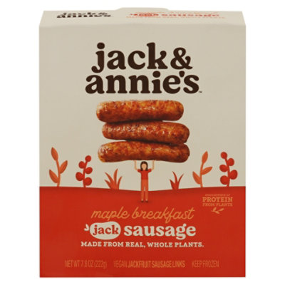 Jack & Annie's Maple Breakfast Sausage L - 7.8 OZ