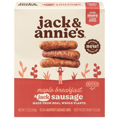 Jack & Annie's Savory Brkfst Jk Susge - 8.1 OZ - haggen