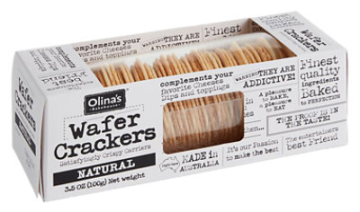 Olina's Natural Wafer Crackers - 3.5 OZ
