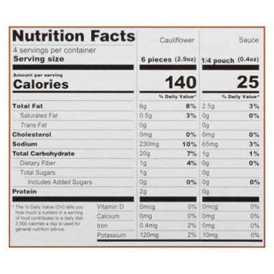 Wholly Veggie Ranch Cauliflower Wings - 13.23 OZ - Image 4