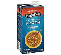 Progresso Spicy Vegetable Broth - 32 OZ
