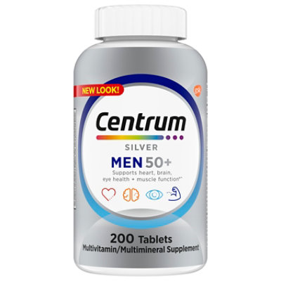 Centrum Silver Mens Multi - 200 CT - Image 1