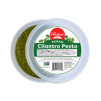 Bolani Vegan Cilantro Pesto - 8 FZ - Image 1