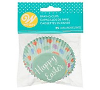 Wil Easter Eggs Baking Cups - 75 CT