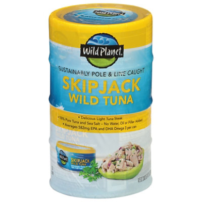 Wild Planet Tuna Skipjack Wild - 20 OZ - Image 3