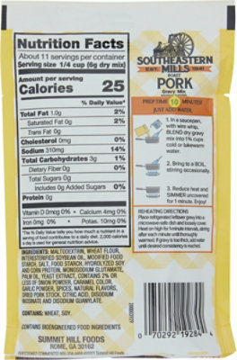 Southeastern Mills Rst Pork Gravy Mix - 2.4 OZ - Image 6