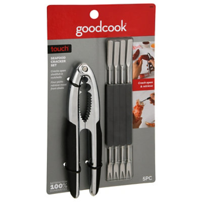 Goodcook Touch Bench Scraper & Scoop, Stainless Steel