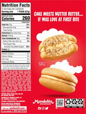 Nutter Butter Cakesters Cookies - 10.1 OZ - Image 6