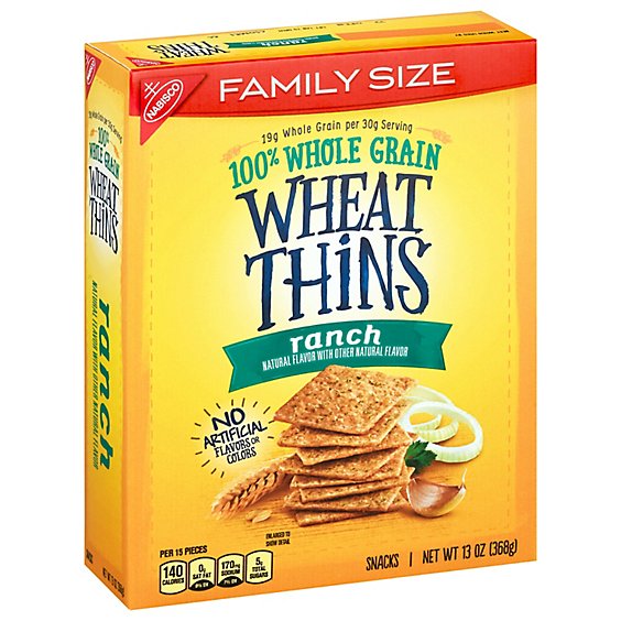 Wheat Thins Ranch Crackers - 13 Oz