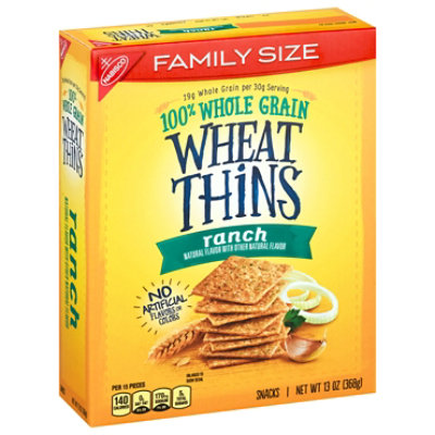 Wheat Thins Ranch Crackers - 1 - Online Groceries | Safeway