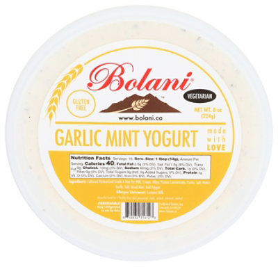 Bolani Garlic Mint Yogurt Sauce - 8 Fl. Oz.