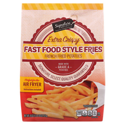 Signature SELECT Fries Fast Food Style Extra Crispy - 26 OZ
