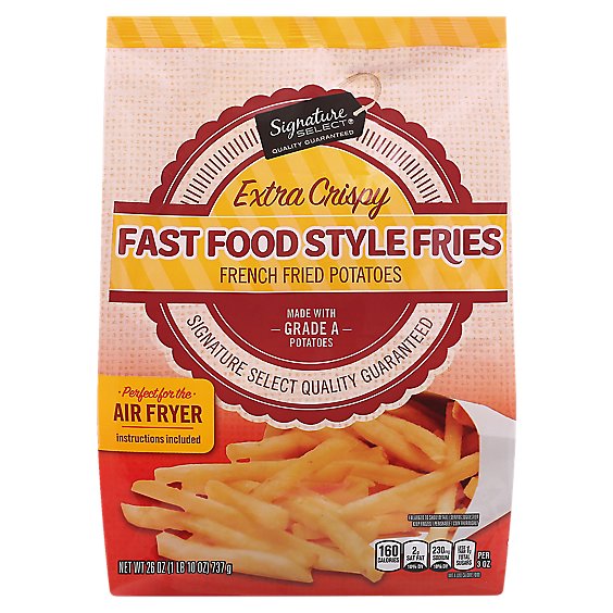 Signature Select Fries Fast Food Style Extra Crispy - 26 OZ