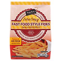 Signature Select Fries Fast Food Style Extra Crispy - 26 OZ - Image 1