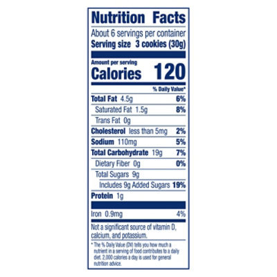 Pillsbury Ready To Bake Football Cut Out Sugar Cookie Dough 20 Count - 7.2 OZ - Image 3