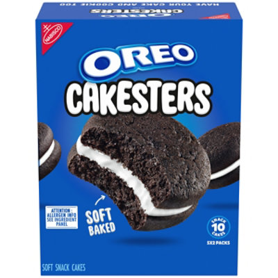 Oreo Cakesters Cookies Original - 10.1 OZ