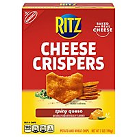 Ritz Spicy Queso Cheese Crispers - 7 Oz - Image 1