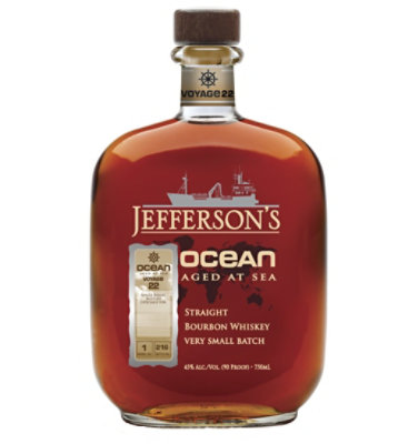 Jefferon's Bourbon Ocean Aged At Sea In The Bottle - 750 ML - Image 1