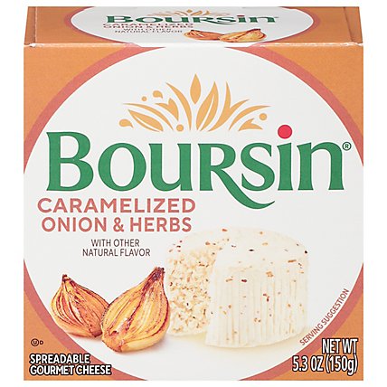 Boursin Caramelized Onion & Herbs Gournay Cheese - 5.2 Oz - Image 3