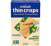 Triscuit Zesty Jalapeno Thin Crisps - 7.1 Oz