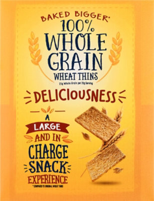 Wheat Thins Original Big Baked Crackers - 12.5 Oz - Image 6