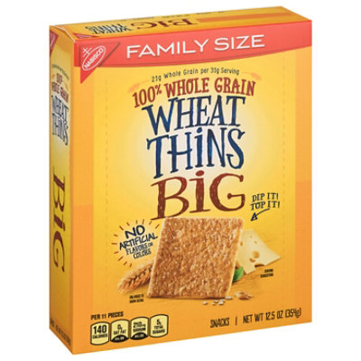 Wheat Thins Original Big Baked Crackers - 12.5 Oz
