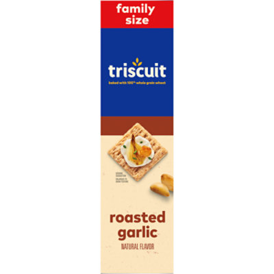 Triscuit Roasted Garlic Crackers Family Size - 12.5 Oz - Image 2