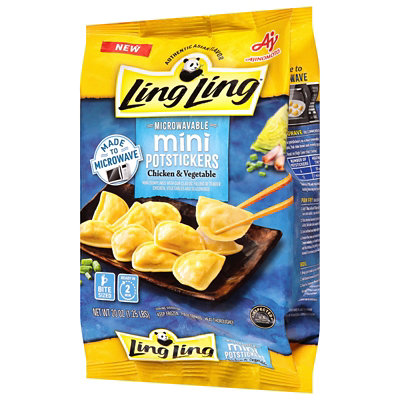 Ling Ling Mini Potstickers Chicken & Vegetable - 20 OZ - Image 3