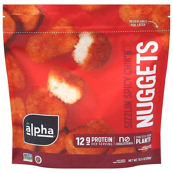 Alpha Foods Chicken Nuggets Spicynt - 10 OZ