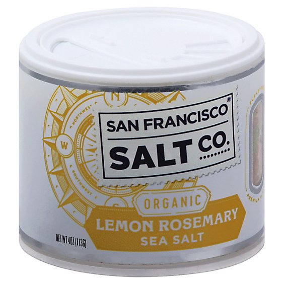 San Fran Salt Co Org Sea Salt Lem.rosmry - 4 OZ