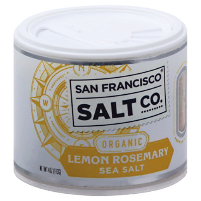 San Fran Salt Co Org Sea Salt Lem.rosmry - 4 OZ - Image 1