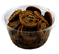 Mini Chocolate Chip Cookies Tub 60 Count - EA
