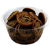 Mini Chocolate Chip Cookies Tub 60 Count - EA - Image 1