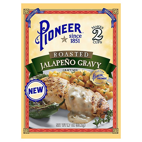 Pioneer Roasted Jalapeno Gravy Mix - 1.7 OZ