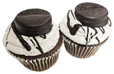 Cookies N Cream Mega Cupcakes 2 Count - EA - Image 1