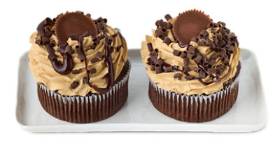Peanut Butter Mega Cupcakes 2 Count - EA