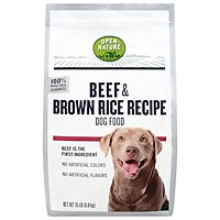 Open Nature Dog Food Beef & Brown Rice - 15 LB - Image 3