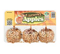 Caramel Apples 3ct Pkg - 9 OZ