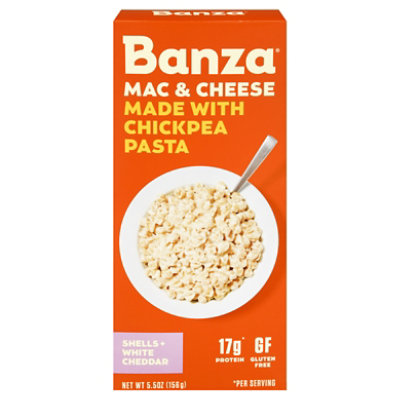 Banza Pasta Shells W/ Cheddar - 5.5 OZ - Image 3