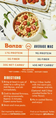 Banza Pasta Shells W/ Cheddar - 5.5 OZ - Image 6