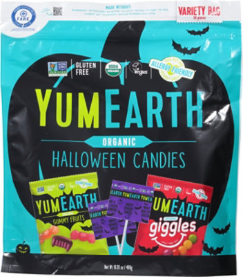 Yumearth Candy Halloween Variety Bag - 16.55 OZ - Image 2
