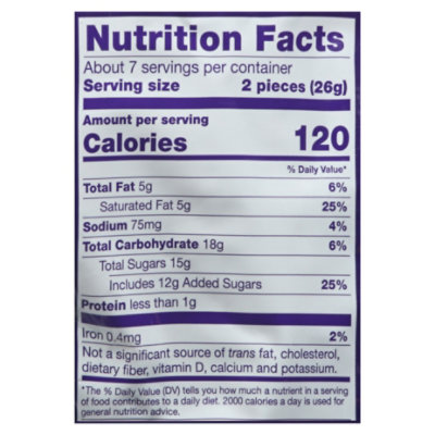 Violet Crumble Sub Chunks Milk Choc - 6OZ - Image 3