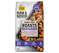 Foster Farms Farm & Garden Garlic Butter Chicken Sheet Pan Roast - 27 OZ
